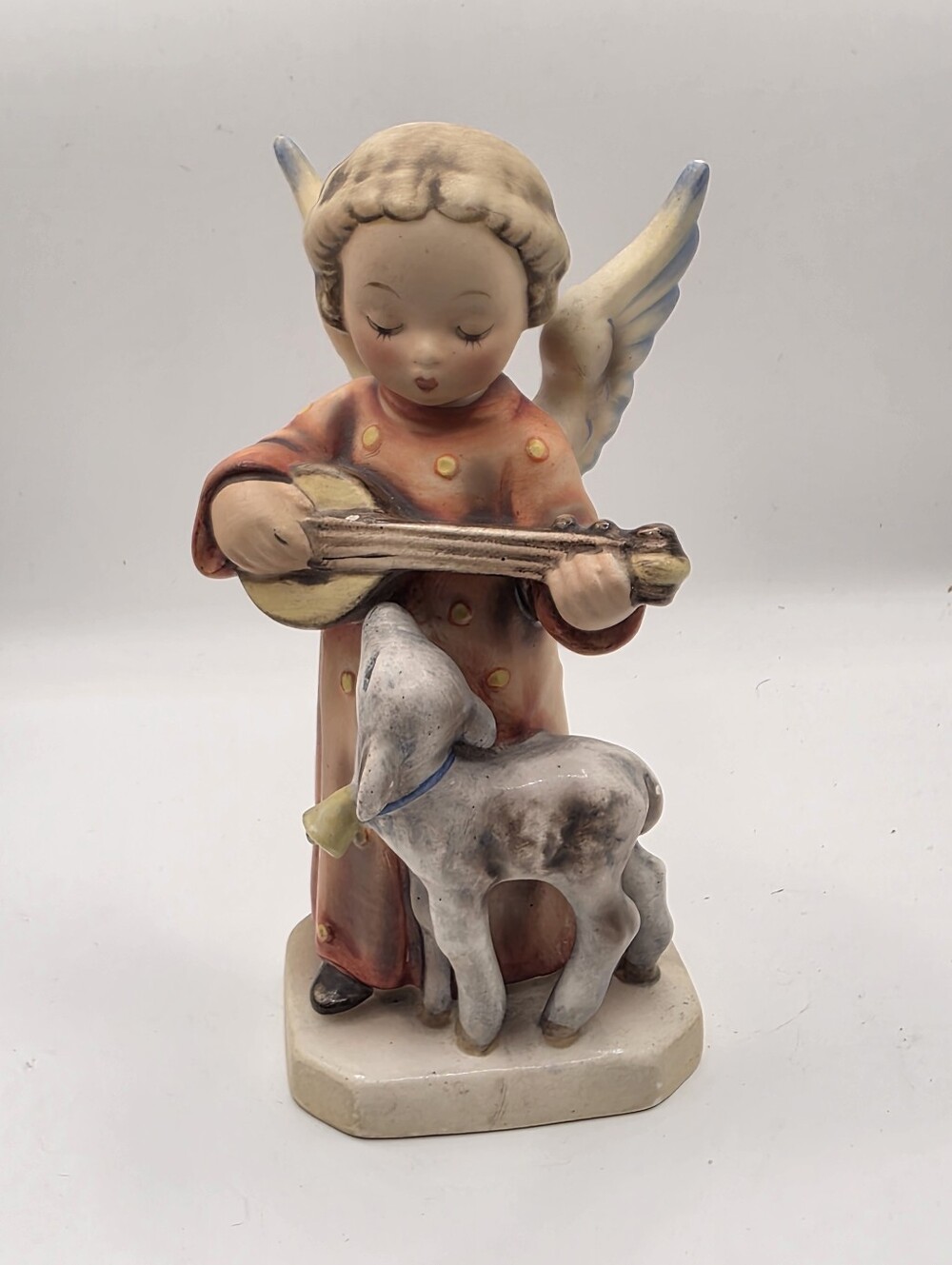 Vintage Hummel "Angel Serenade" Figurine #83 TMK-2 Full Bee ~5.25" Goebel